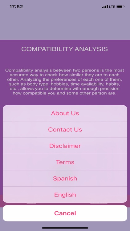 Compatibility Analysis