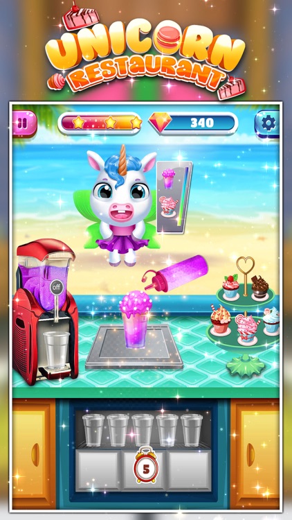 Unicorn Cooking Mania Games screenshot-5