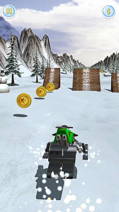 Flippy Jet Ski Snow Race Games screenshot 3