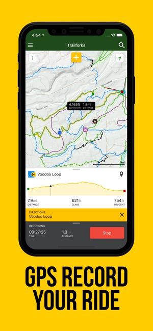 trailforks on apple watch