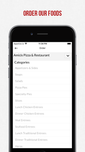 Amici's Pizza & Restaurant(圖2)-速報App