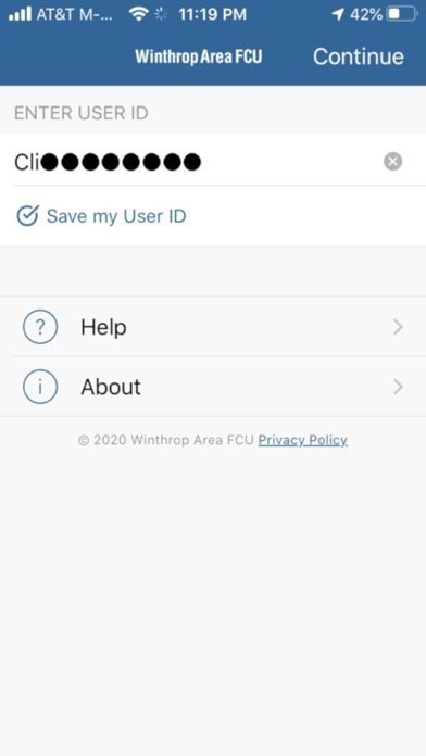 WAFCU Credit Card Mobile App screenshot 2