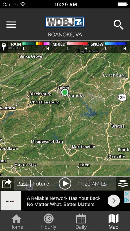 WDBJ7 Weather & Traffic screenshot-3
