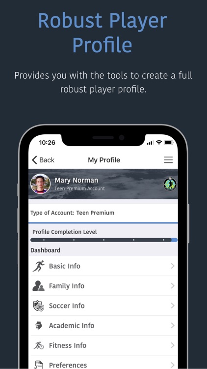 ECNL Boys Player App