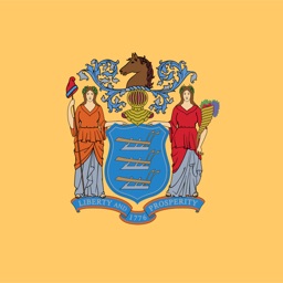 New Jersey state USA stickers