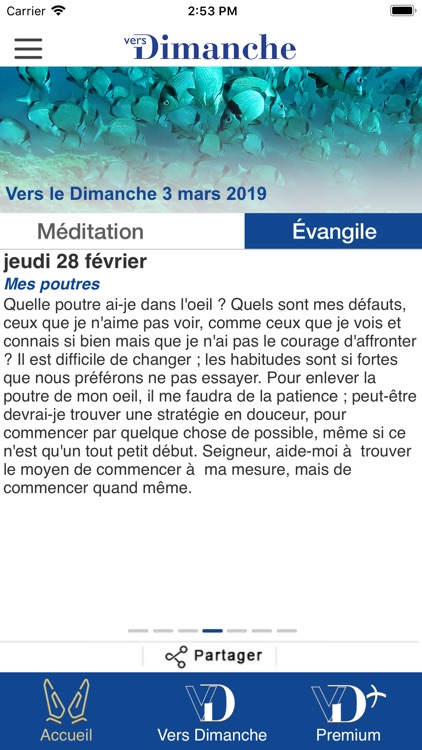 Vers Dimanche