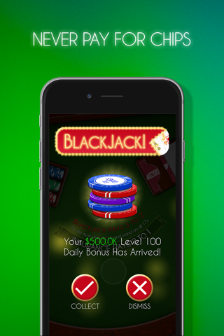 Blackjack! by Fil Games screenshot 2