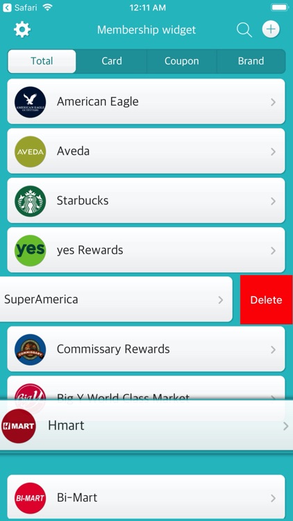 Membership widget screenshot-3