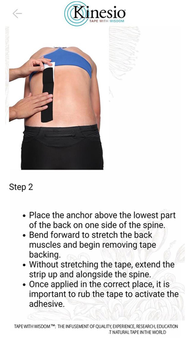 Kinesio Taping Official screenshot 2