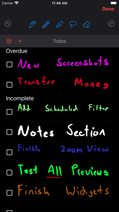 Calendar Notes - Pencil it in! screenshot 3