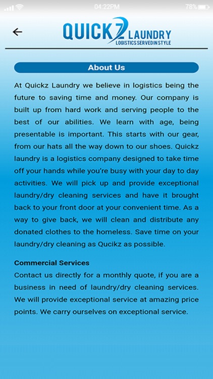 Quickz Laundry screenshot-9