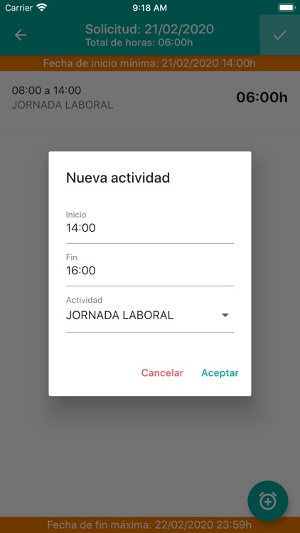 TactilWeb - Control Horario screenshot-5