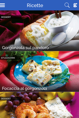 Gorgonzola DOP screenshot 2