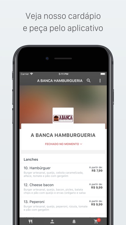 A BANCA HAMBURGUERIA Delivery