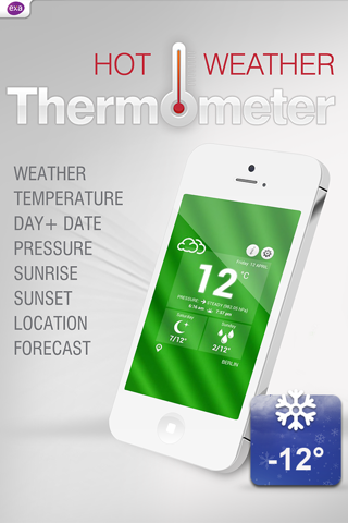 Hot Weather Thermometer - náhled