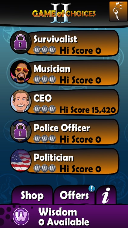 GAME OF CHOICES II career game screenshot-1