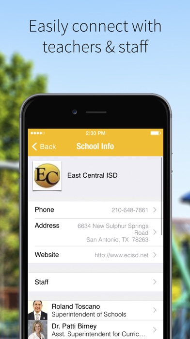 How to cancel & delete East Central ISD from iphone & ipad 2