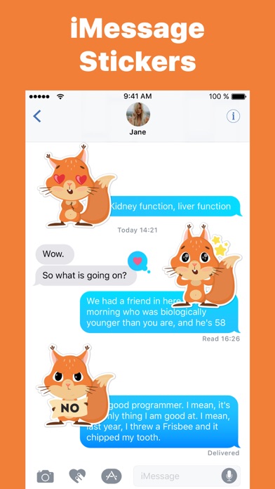 Squirell is Liberal Stickers screenshot 3