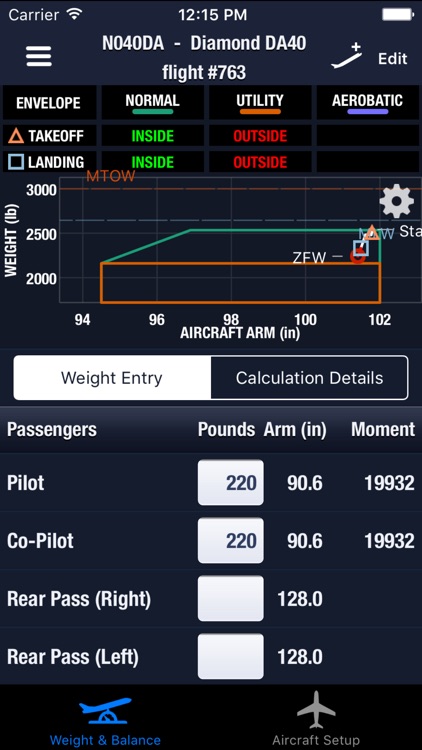 Jazz Weight and Balance screenshot-0