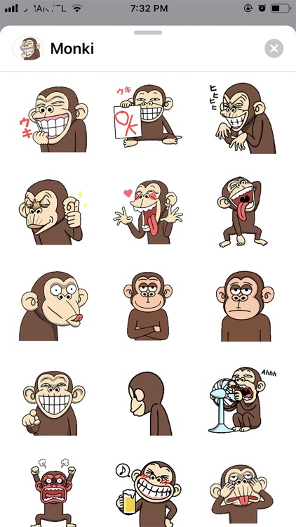 Monki - Animated Stickers