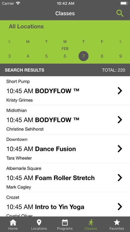 ACAC FITNESS & WELLNESS APP screenshot-3