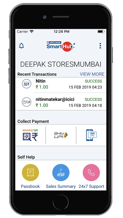 HDFC Bank SmartHub App