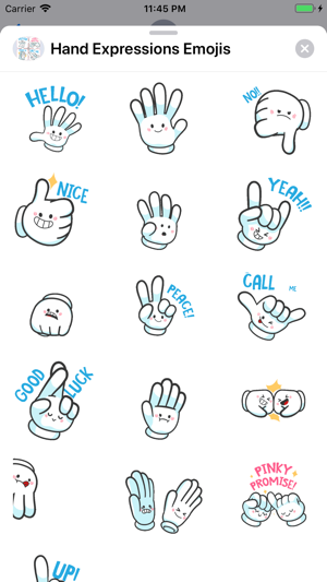 Hand Expressions Emojis(圖5)-速報App