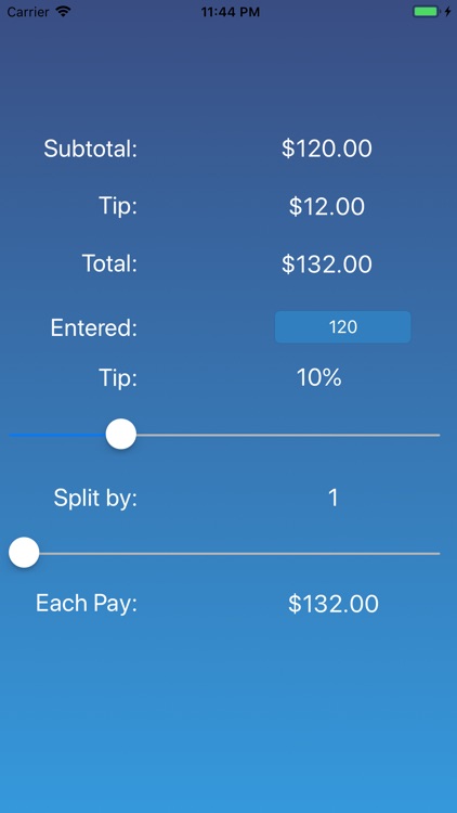 CleanTip: Tip Calculator