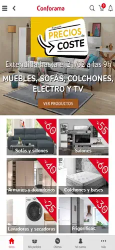 Знімок 1 Conforama - Tu tienda online iphone