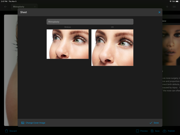 TouchMD Builder - for Vendors