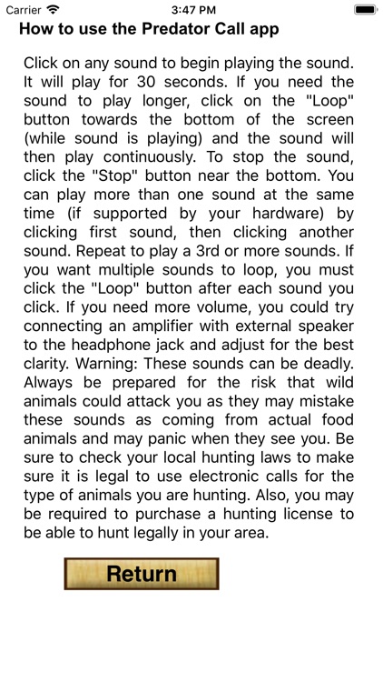 Predator Call screenshot-3