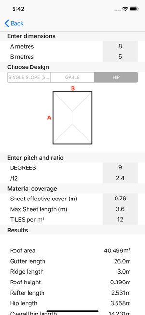 Roof Material Calculator(圖2)-速報App