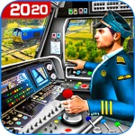 Long European Train Driving