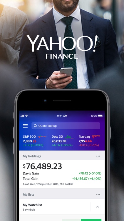 Yahoo Finance screenshot-0