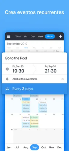 Screenshot 9 Calendario: Mi Agenda y Tareas iphone