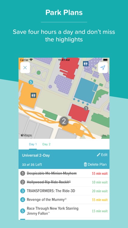 Orlando Theme Park Plans screenshot-0