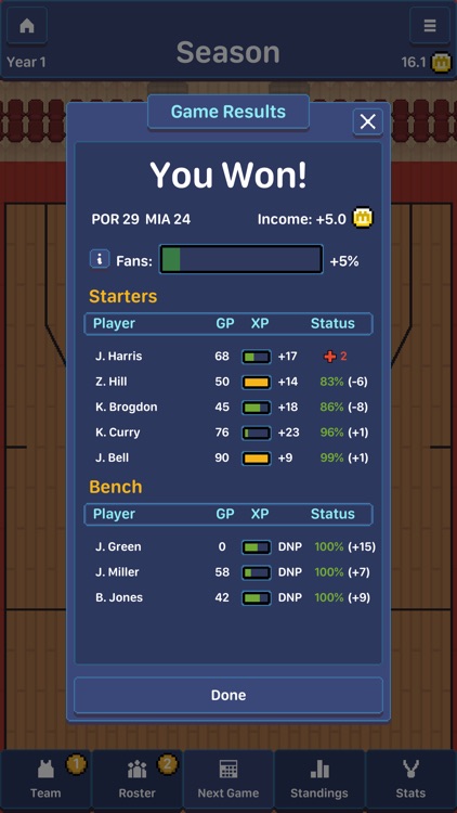 Hoop League Tactics screenshot-7