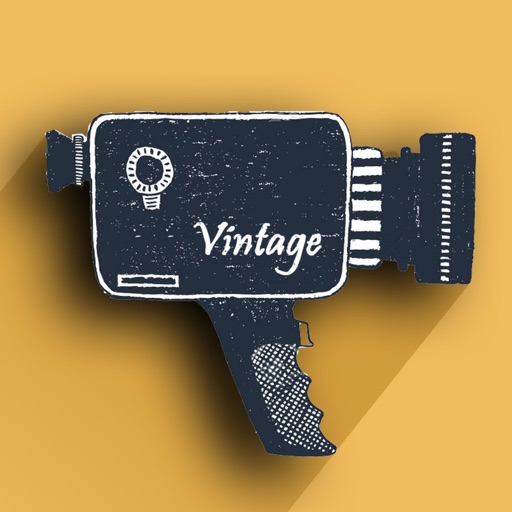Vintage Camera & VHS Cam + 8mm Icon