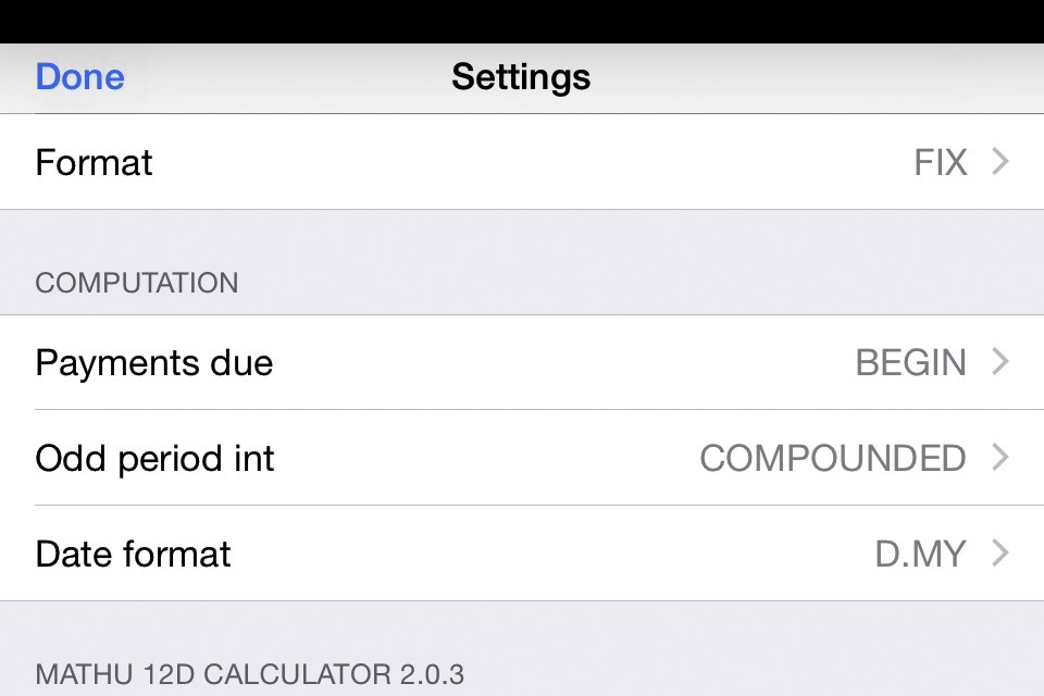 MathU 12D Financial Calculator screenshot 3
