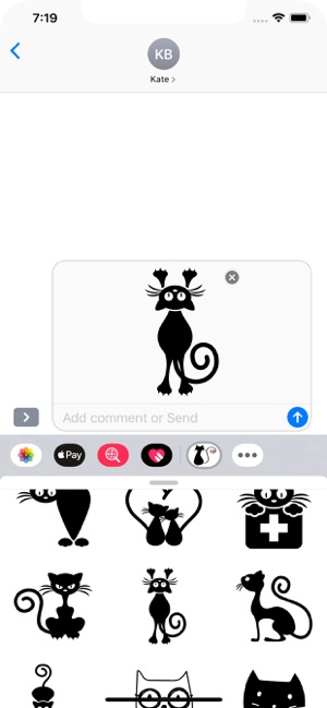 Kitty Cate Stickers Pack(圖7)-速報App