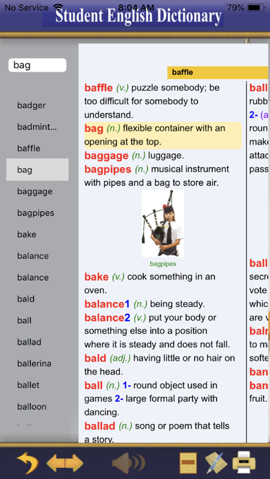 How to cancel & delete Student English Dictionary from iphone & ipad 2