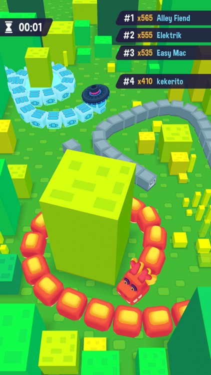 Hungry Snake - City screenshot-4