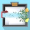 Wind Flow Puzzle: Solve puzzle by opening and closing doors and windows and clean leaves