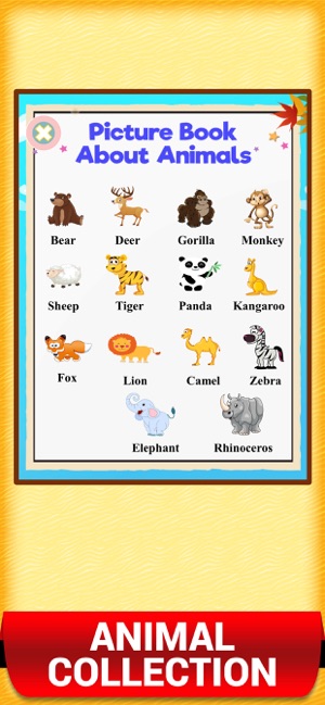 First Words Picture Book Game