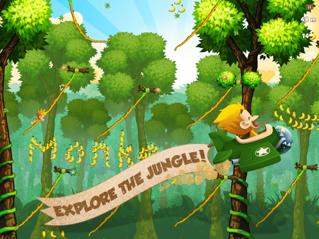 Benji Bananas: Run, Jump, Win, game for IOS