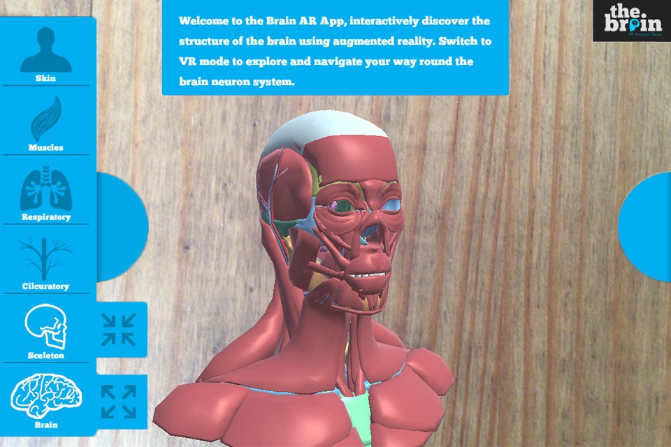 The Brain AR App screenshot 2