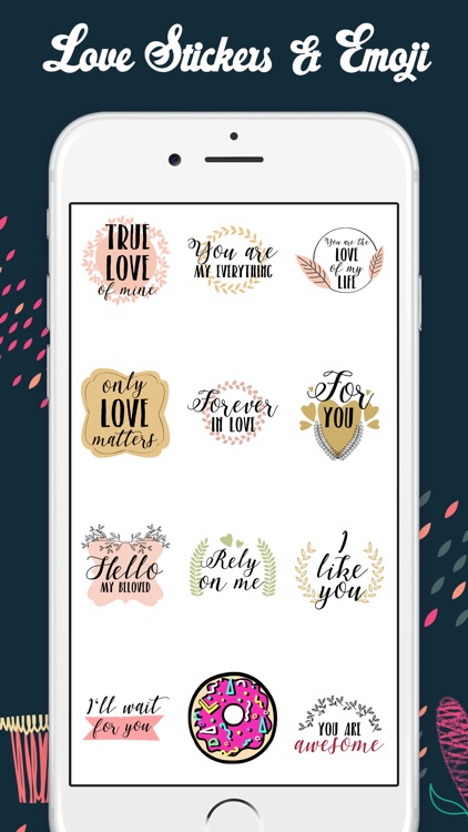 Love Stickers & Emojis