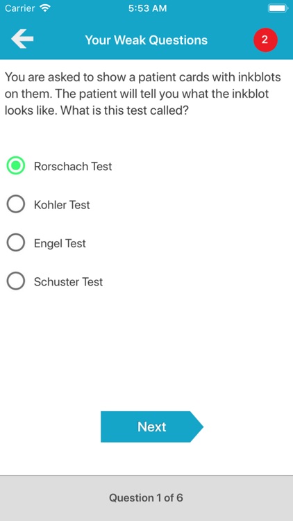 Psychiatry Exam Questions screenshot-3