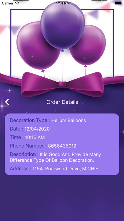 Balloon Decoration Management screenshot-5