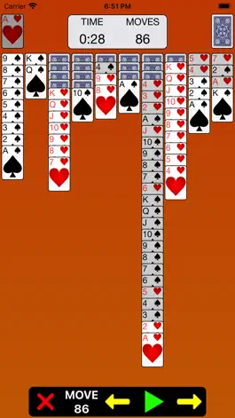 Game screenshot Spider Solitaire Orange mod apk